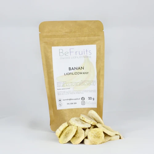 Banan liofilizowany